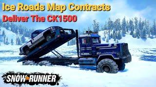 SnowRunner: Ice Roads Map Contracts - Deliver The CK1500