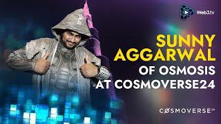 Sunny Aggarwal, Co-Founder of Osmosis Labs at Cosmoverse 2024