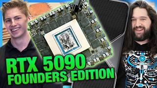 Incredible NVIDIA RTX 5090 Founders Edition: Liquid Metal & Cooler ft. Malcolm Gutenburg