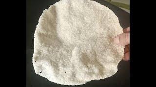 Very Easy Rice Steam Papad | चावल के पापड | बिना धूप,बिना बेले,बिना मशीन | Steam Rice Papad