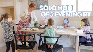 Solo Evening Rt. As A Mom of 5 | Homemaker