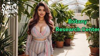 [4K] Sweet Indian AI Lookbook- Botany Research Center