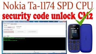 nokia ta 1174 spd security code Cm2