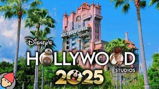 Disney's Hollywood Studios RIDES and ATTRACTIONS 2025 | Walt Disney World