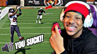 ARGUMENT BREAKS OUT MID GAME…  TRASH TALKER SAYS IM NOT GOOD! “YOU ONLY RUN ONE PLAY!” Madden 24