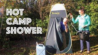Our Camp Shower System — Portable, HOT & Private!