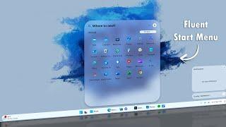 How to Get the New Fluent Start Menu, Action Center & the Taskbar in Windows 11