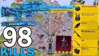 98 KILLS! NEW BEST LOOT GAMEPLAY with FULL S2 OUTFIT SAMSUNG,A7,A8,J4,J5,J6,J7,J2,J3,XS,A3,A4,A5