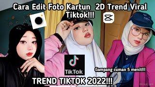 CARA EDIT FOTO JADI KARTUN YANG VIRAL DI TIKTOK 2022 | TUTORIAL PREQUEL TIKTOK VIRAL!!!