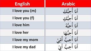 Learn Arabic Expressions slowly & easily!