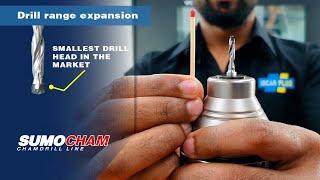 Smallest Drill head in the World - SumoCham Expansion- Iscar Plus Tool Intros - CNC Machining