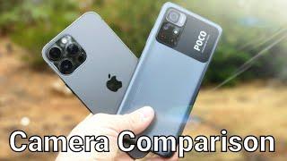 iPhone 13 Pro Max Vs Poco M4 Pro - Camera Comparison