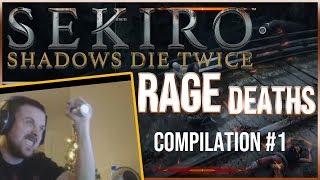 Sekiro Funny Rage compilation, sekiro deaths, funny moments highlights and streamer reactions.