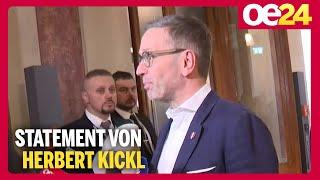 Koalition: Kickl & Stocker verhandeln weiter