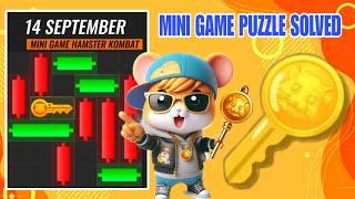 14 September Hamster Kombat Mini Game ( PUZZLE SOLVED )