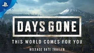 Days Gone | Release Date Announcement | PS4