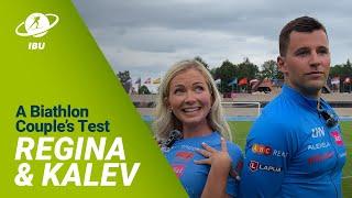 A Biathlon Couple Test with Regina and Kalev Ermits