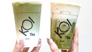 KOI Thé Singapore – Popular Matcha Latte and Matcha Macchiato Pre-Launched At Toa Payoh