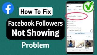 How To Fix Facebook Followers Not Showing Problem | Facebook Show Followers