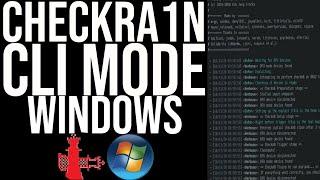 How to run checkra1n CLI mode Windows|Run checkra1n on Windows | Jailbreak iOS 14 |Checkra1nWindows