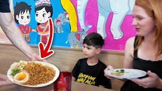6-year-old Malaysian boy wants spicy food for his birthday in America