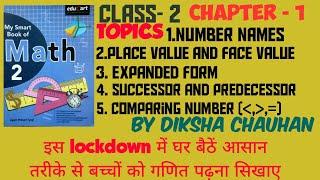 Class 2.. chapter 1..By Diksha Chauhan. ..Aasan trika se maths solve krna sikhe..