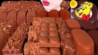 ASMR CHOCOLATE PARTY *ICE CREAM, MOCHI, ROLL CAKE, TICO, DONUTS, HERSHEY 초콜릿 디저트파티｜EATING｜MUKBANG｜먹방