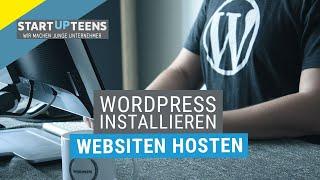 Wordpress installieren und Websiten hosten - (Website Tutorial #1)