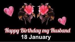 8 Jan | Happy Birthday My Husband ️ Happy birthday Dear Husband Best Birthday Wishes For Husband