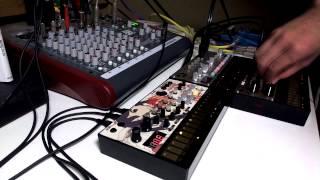 KORG volca beats/bass/keys : dub techno