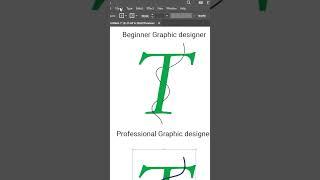 Beginner vs Professional Graphic Designer | Adobe Illustrator cc Tutorial