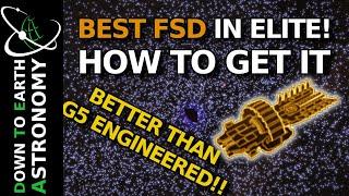 Pre-Engineered FSD How to Get It | Elite dangerous