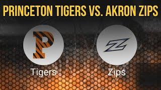 Princeton Tigers vs. Akron Zips: Halftime Report & How to Watch