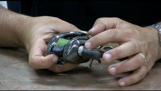 How to Adjust a baitcasting fishing reel/ Cast Farther with less Backlashes bait caster