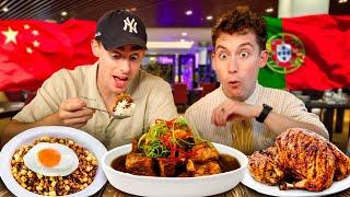 Two Brits try the OLDEST Fusion food in the World!