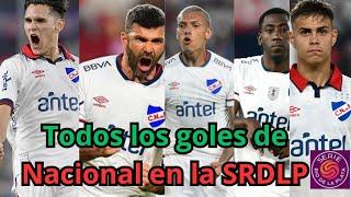 Todos los goles de Nacional en la serie rio de la plata (2022-2024)