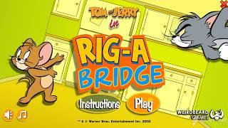 прохождение игры: строим мост для Джерри/Tom and Jerry rig a brige