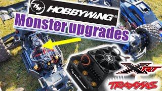 How to fit Hobbywing motor and ESC into Traxxas XRT - epic