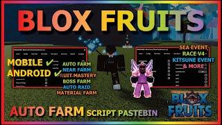 BLOX FRUITS Script Mobile UPDATE 21 AUTO FARM | MASTERY FARM | SEA EVENT | V4 | AUTO RAID & MORE