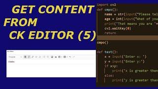 CkEditor 5: How to Get Content from CKEditor 5 Editor With Javascript.