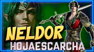 NELDOR HOJASESCARCHA️: Guía **top en Caballero Dificil!**【 RAID SHADOW LEGENDS 】