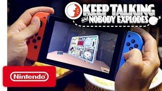 Keep Talking and Nobody Explodes - Pre-Purchase Trailer - Nintendo Switch