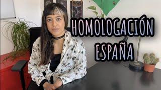 HOMOLOGACIÓN TITULO UNIVERSITARIO EN ESPAÑA 2021