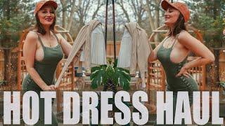 Hot Spring/Summer Dresses And Mini Skirt Haul Feat DOSSIER I HOLLY WOLF TRY-ON