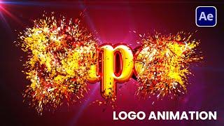 After Effects Tutorial | Particles Logo & Text Animation | After Effects Templates Free Download