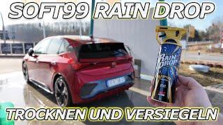 AUTOLACK TROCKNEN UND VERSIEGELN IN EINEM SCHRITT! SOFT99 RAINDROP BAZOOKA ALS TROCKENHILFE