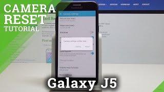 How to Format Camera Settings in Samsung Galaxy J5