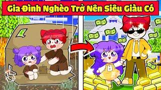 NABEE GIA ĐÌNH VÔ GIA CƯ NGHÈO KHỔ BỖNG TRỞ THÀNH GIA ĐÌNH SIÊU GIÀU CÓ TRONG MINECRAFT 