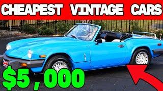 Top 10 Classic Cars Under $5,000 Owners Online Now Under $6,000! part 80