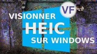 Consulter les photos HEIF/HEIC sur Windows sans les convertir en JPEG